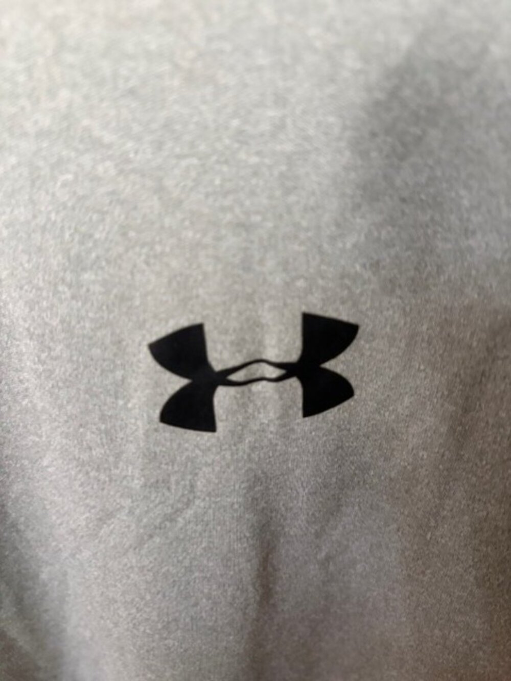 Under Armour Gray HeatGear Loose Fit Short Sleve Athletic T-Shirt Men's XL - Picture 4 of 7
